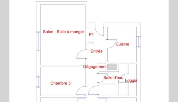 Logement tudiant Location T4 Vide Morlaix (29600)