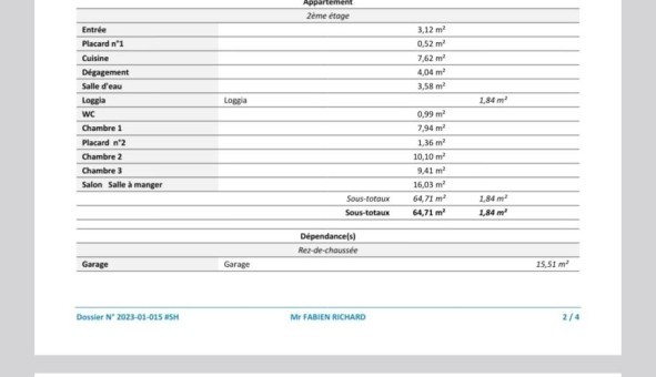 Logement tudiant T4 à Morlaix (29600)