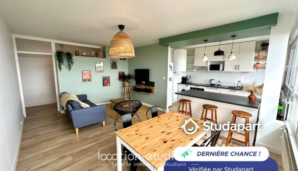 Logement tudiant Location T4 Meublé Nancy (54100)