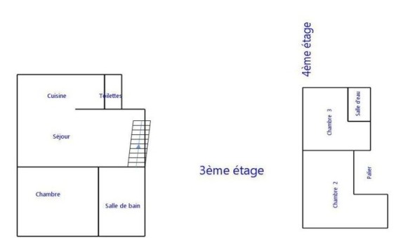 Logement tudiant T4 à Nantes (44200)