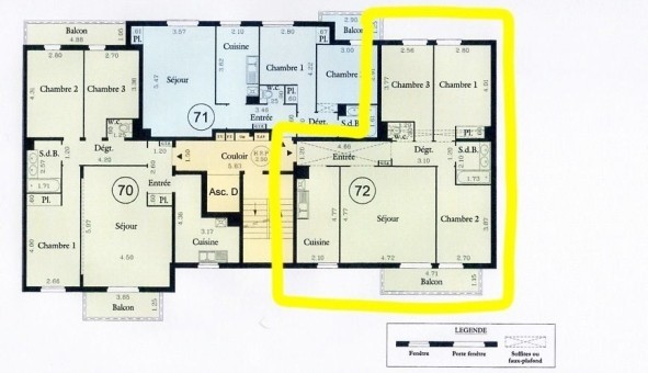 Logement �tudiant T4 &agrave; Neuilly sur Marne (93330)