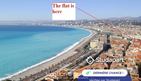 Logement �tudiant T4 &agrave; Nice (06100)