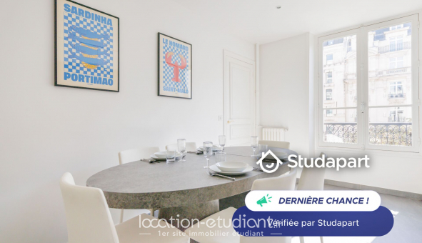 Logement tudiant T4 à Paris 08me arrondissement (75008)