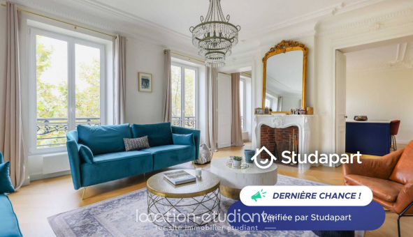 Logement tudiant Location T4 Meublé Paris 17me arrondissement (75017)