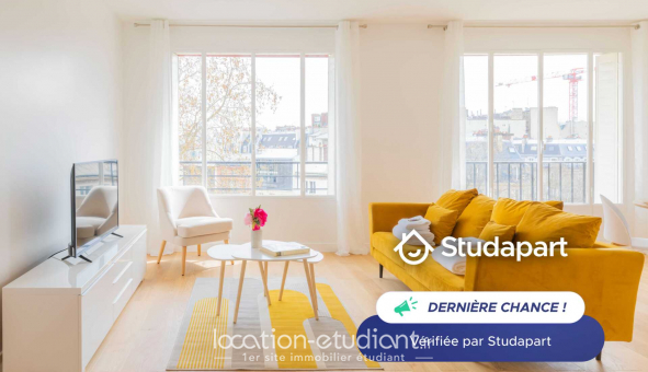 Logement �tudiant T4 &agrave; Paris 17�me arrondissement (75017)