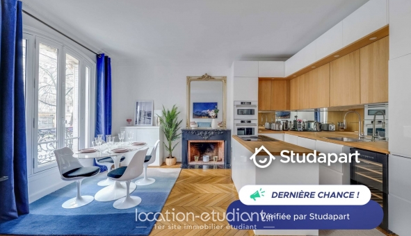 Logement étudiant T4 &agrave; Paris 17ème arrondissement (75017)