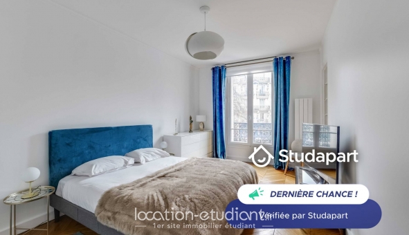 Logement étudiant T4 &agrave; Paris 17ème arrondissement (75017)
