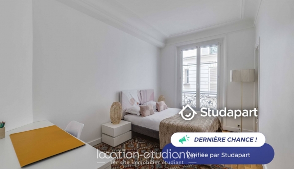 Logement étudiant T4 &agrave; Paris 17ème arrondissement (75017)
