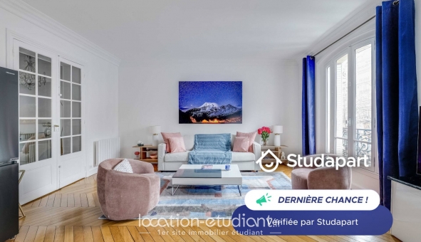 Logement étudiant T4 &agrave; Paris 17ème arrondissement (75017)