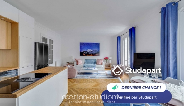 Logement étudiant T4 &agrave; Paris 17ème arrondissement (75017)