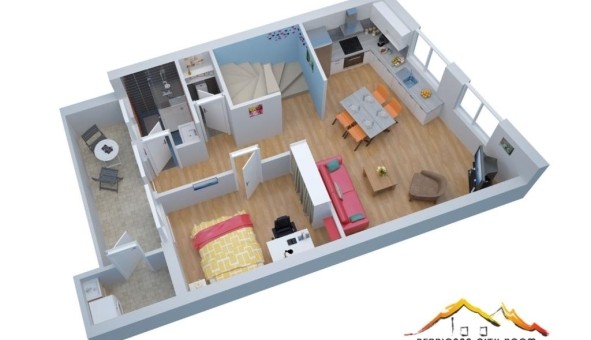 Logement �tudiant T4 &agrave; Perpignan (66100)