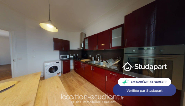 Logement étudiant T3 &agrave; Reims (51100)