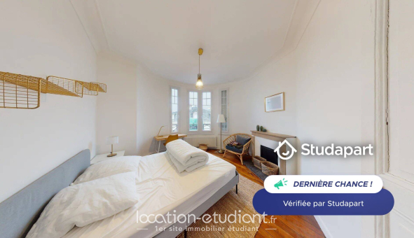 Logement étudiant T3 &agrave; Reims (51100)