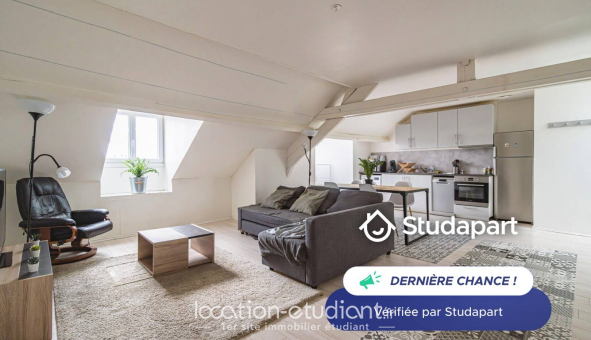 Logement �tudiant Location T4 Meubl&eacute; Reims (51100)