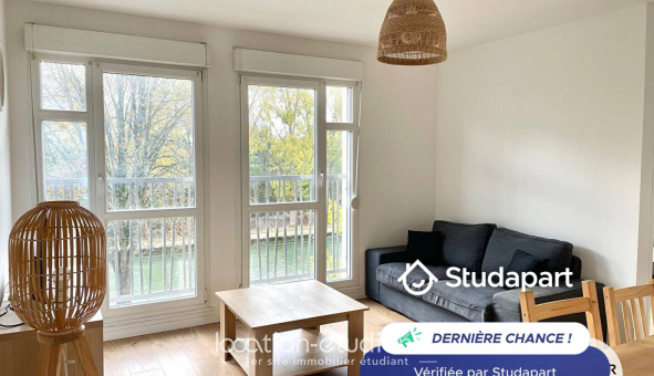 Logement �tudiant Location T4 Meubl&eacute; Reims (51100)