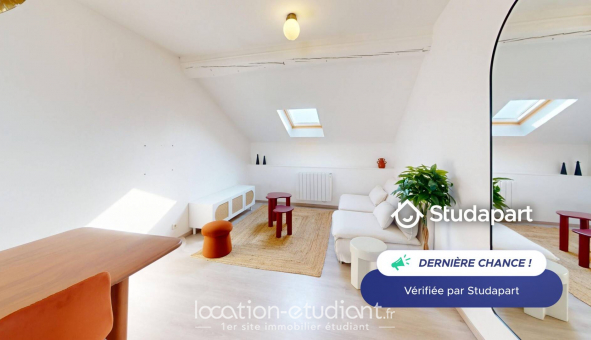 Logement �tudiant Location T4 Meubl&eacute; Reims (51100)