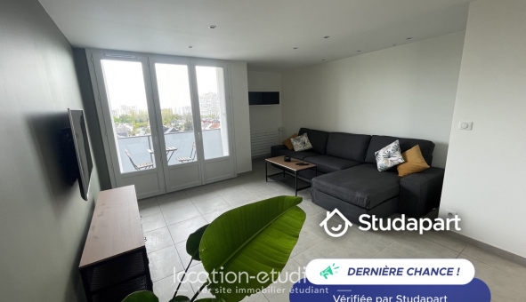 Logement �tudiant Location T4 Meubl&eacute; Rennes (35000)