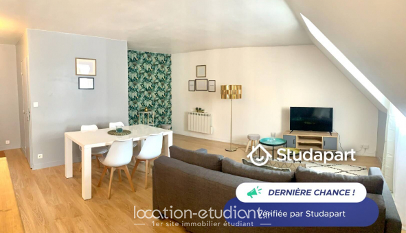 Logement �tudiant Location T4 Meubl&eacute; Rouen (76100)