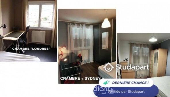 Logement tudiant T4 à Saint Martin d'Hres (38400)