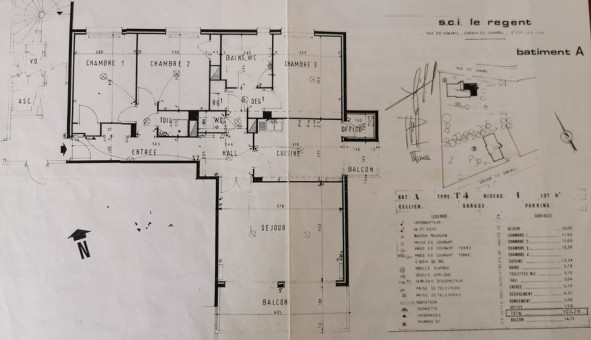 Logement �tudiant T4 &agrave; Sainte Foy l�s Lyon (69110)