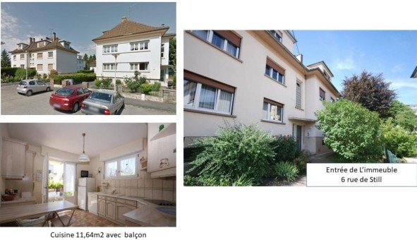 Logement �tudiant T4 &agrave; Strasbourg (67000)