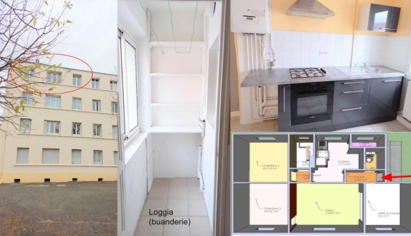 Logement tudiant Location T4 Vide Valence (26000)