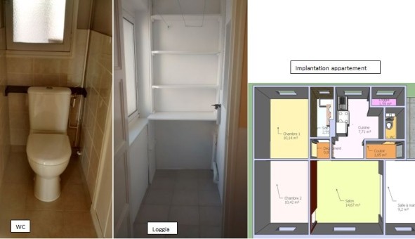 Logement tudiant T4 à Valence (26000)