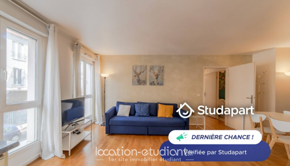 Logement �tudiant Location T4 Meubl&eacute; Villejuif (94800)