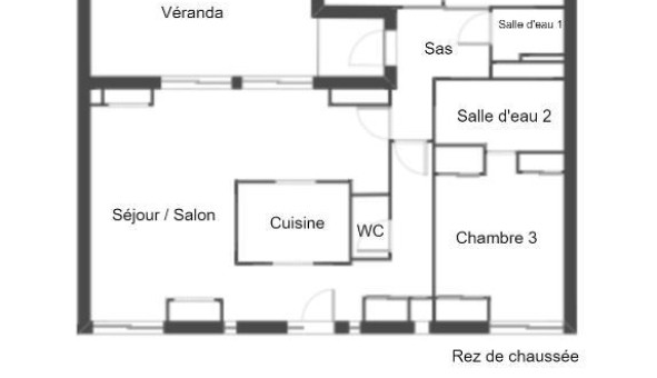 Logement tudiant Location T5 Vide Angers (49000)