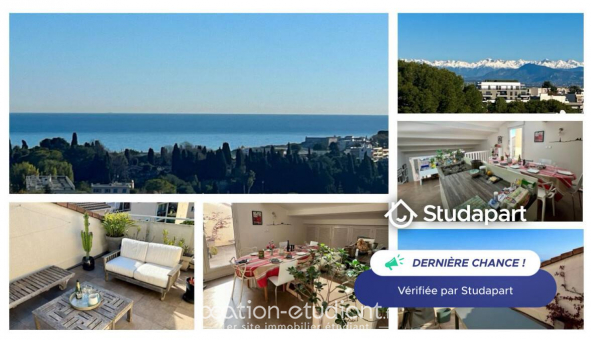 Logement tudiant T5 à Antibes (06160)