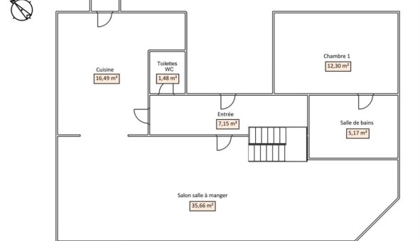 Logement �tudiant T5 &agrave; Audierne (29770)