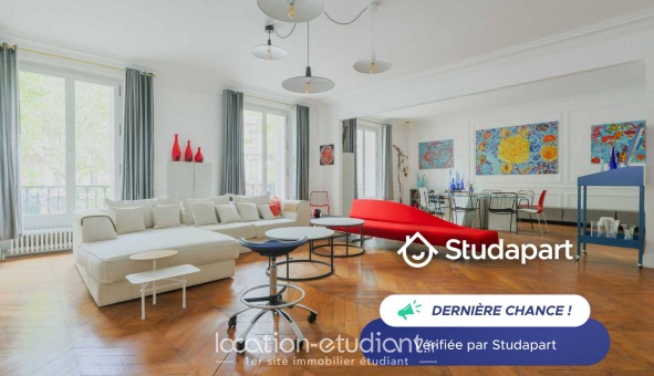 Logement tudiant Location T5 Meublé Paris 08me arrondissement (75008)