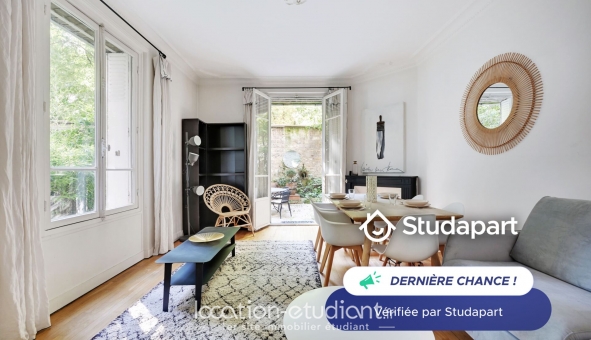 Logement étudiant T5 &agrave; Paris 16ème arrondissement (75016)