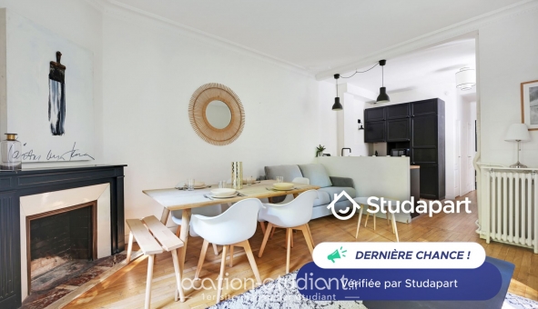 Logement étudiant T5 &agrave; Paris 16ème arrondissement (75016)