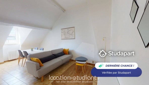 Logement �tudiant Location T5 Meubl&eacute; Reims (51100)