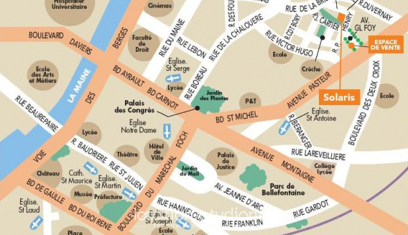 Logement �tudiant Chambre &agrave; Angers (49000)