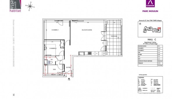 Logement �tudiant Chambre &agrave; Aubagne (13400)