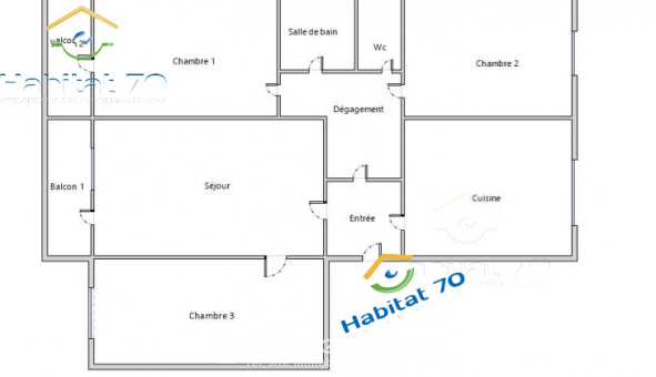 Logement tudiant Chambre à Bouhans ls Lure (70200)