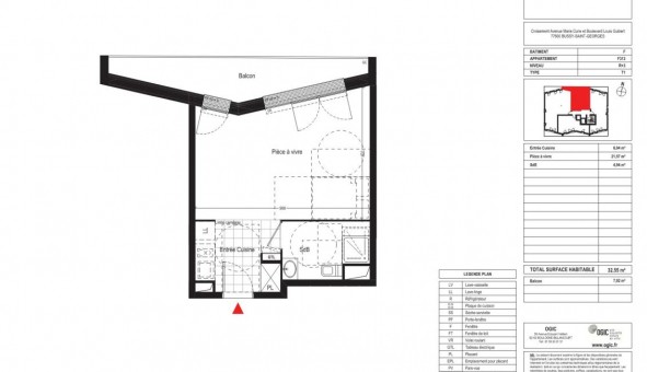 Logement �tudiant Chambre &agrave; Bussy Saint Georges (77600)