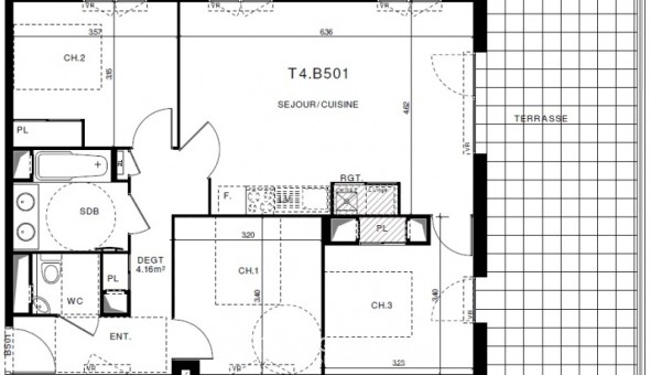 Logement tudiant Chambre à Clermont Ferrand (63000)