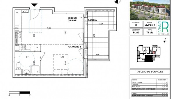 Logement tudiant Chambre à Cruseilles (74350)