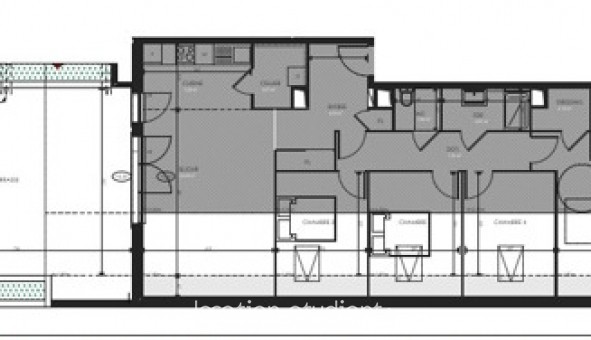 Logement �tudiant Chambre &agrave; Draguignan (83300)