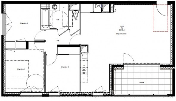 Logement tudiant Chambre à Grenoble (38000)