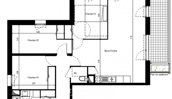 Logement �tudiant Chambre &agrave; Grenoble (38000)