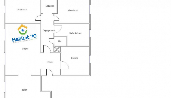 Logement tudiant Chambre à Hricourt (70400)