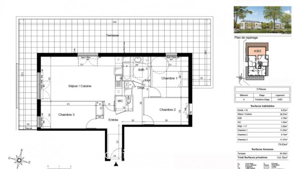 Logement tudiant Chambre à Le Me sur Seine (77350)