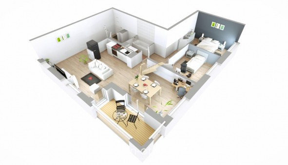 Logement tudiant Chambre à Lille (59800)
