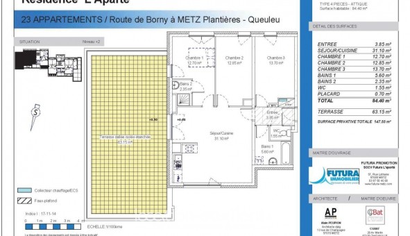 Logement �tudiant Chambre &agrave; Metz (57050)
