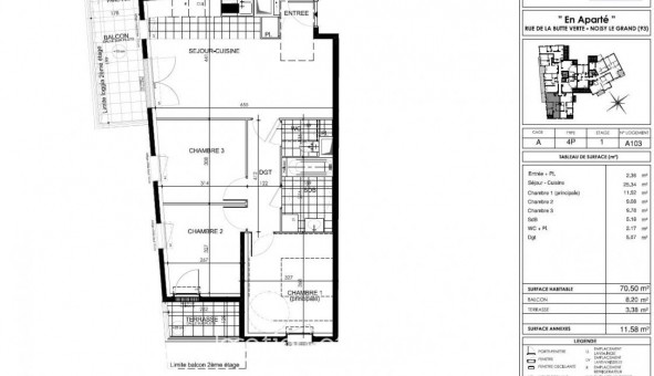 Logement tudiant Chambre à Noisy le Grand (93160)