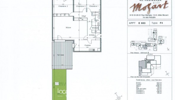 Logement tudiant Chambre à Rouen (76100)